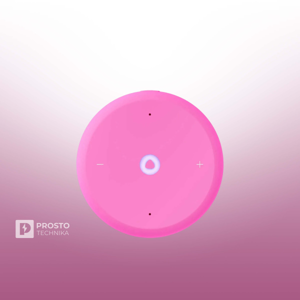 Яндекс Станция Лайт 2 розовая